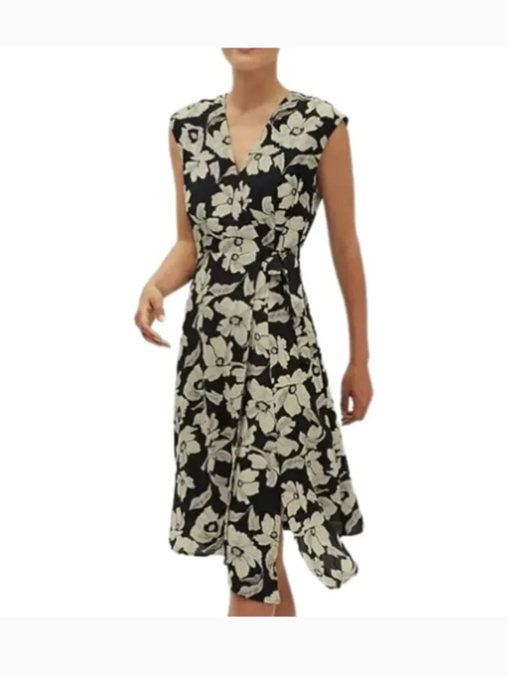 Banana Republic Dress 2P, Floral Print